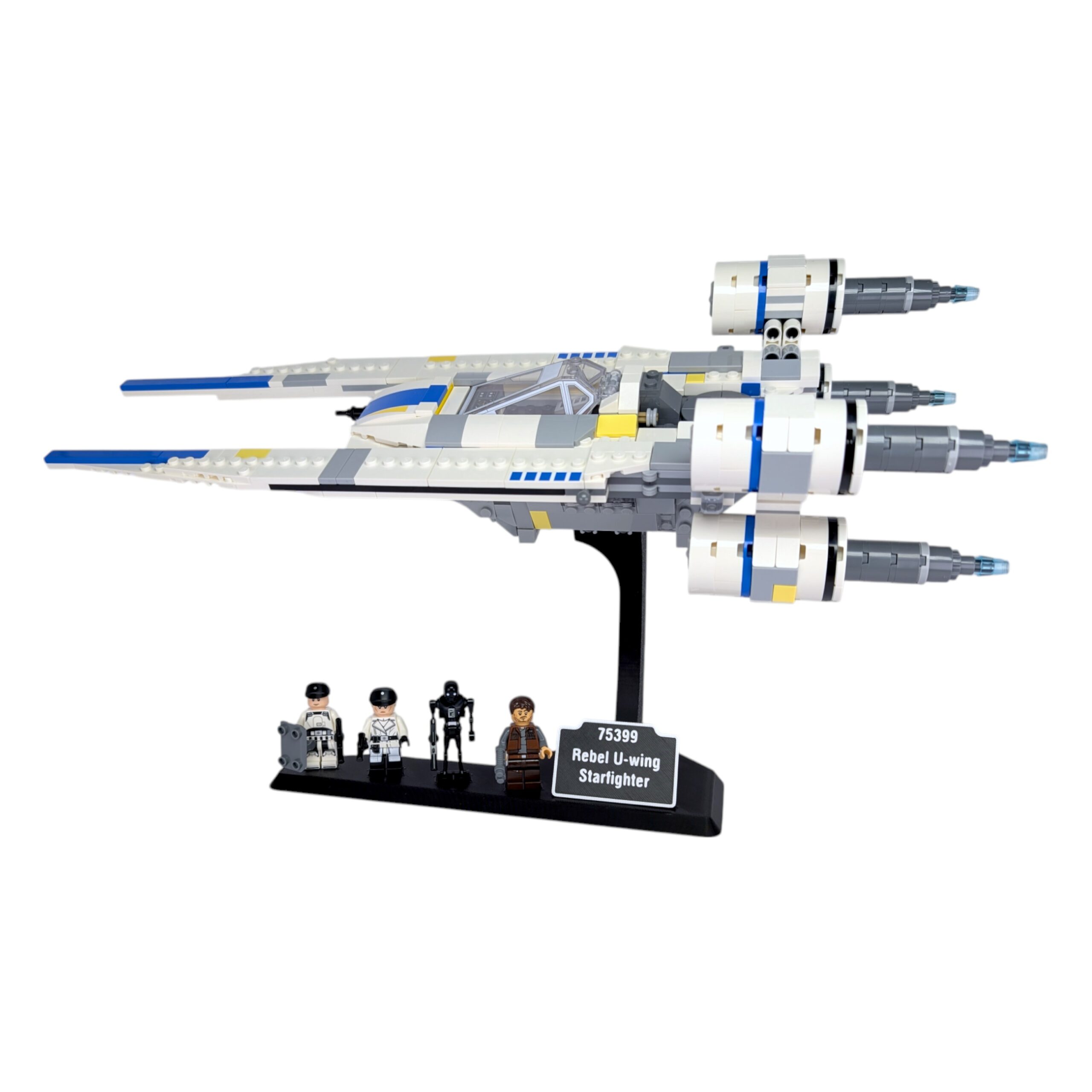 Soporte Expositor para LEGO® Star Wars Rebel U-wing Starfighter (Set 75399)