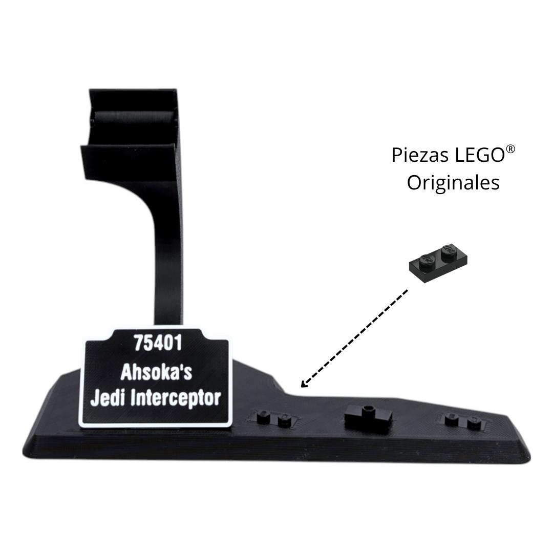 Soporte Expositor para LEGO® Star Wars Ahsoka's Jedi Interceptor (Set 75401) - Imagen 3