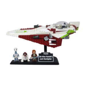 Soporte Expositor para LEGO® Star Wars Obi-Wan Kenobi's Jedi Starfighter (Set 75333)