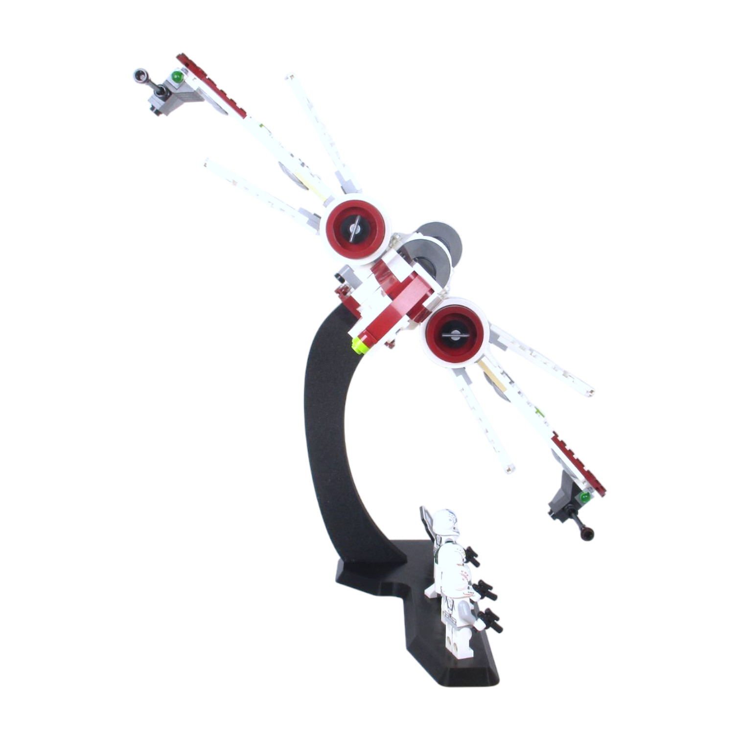 Soporte Expositor para LEGO® Star Wars ARC-170 (Set 75402) - Imagen 5