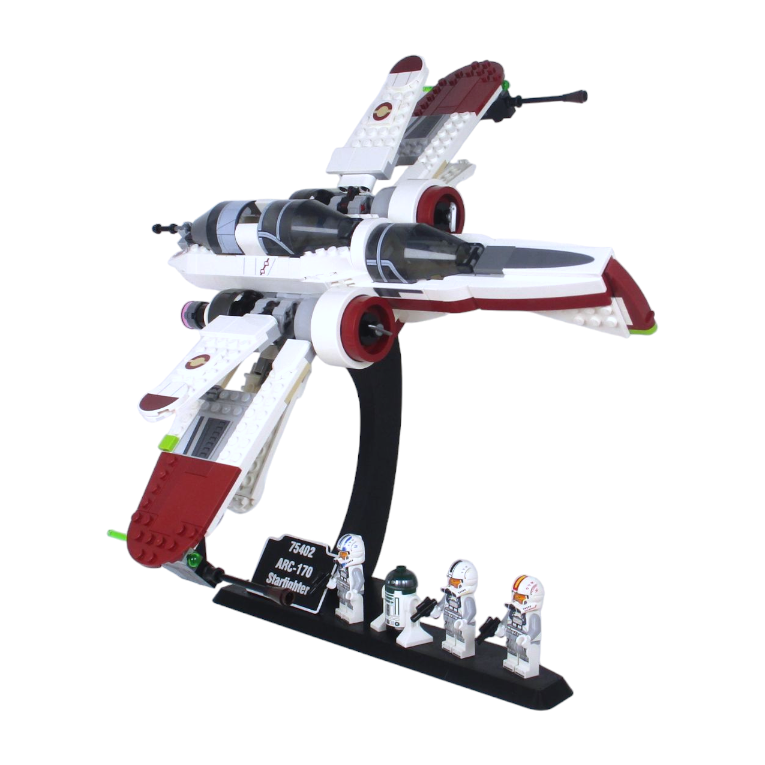 Soporte Expositor para LEGO® Star Wars ARC-170 (Set 75402) - Imagen 6