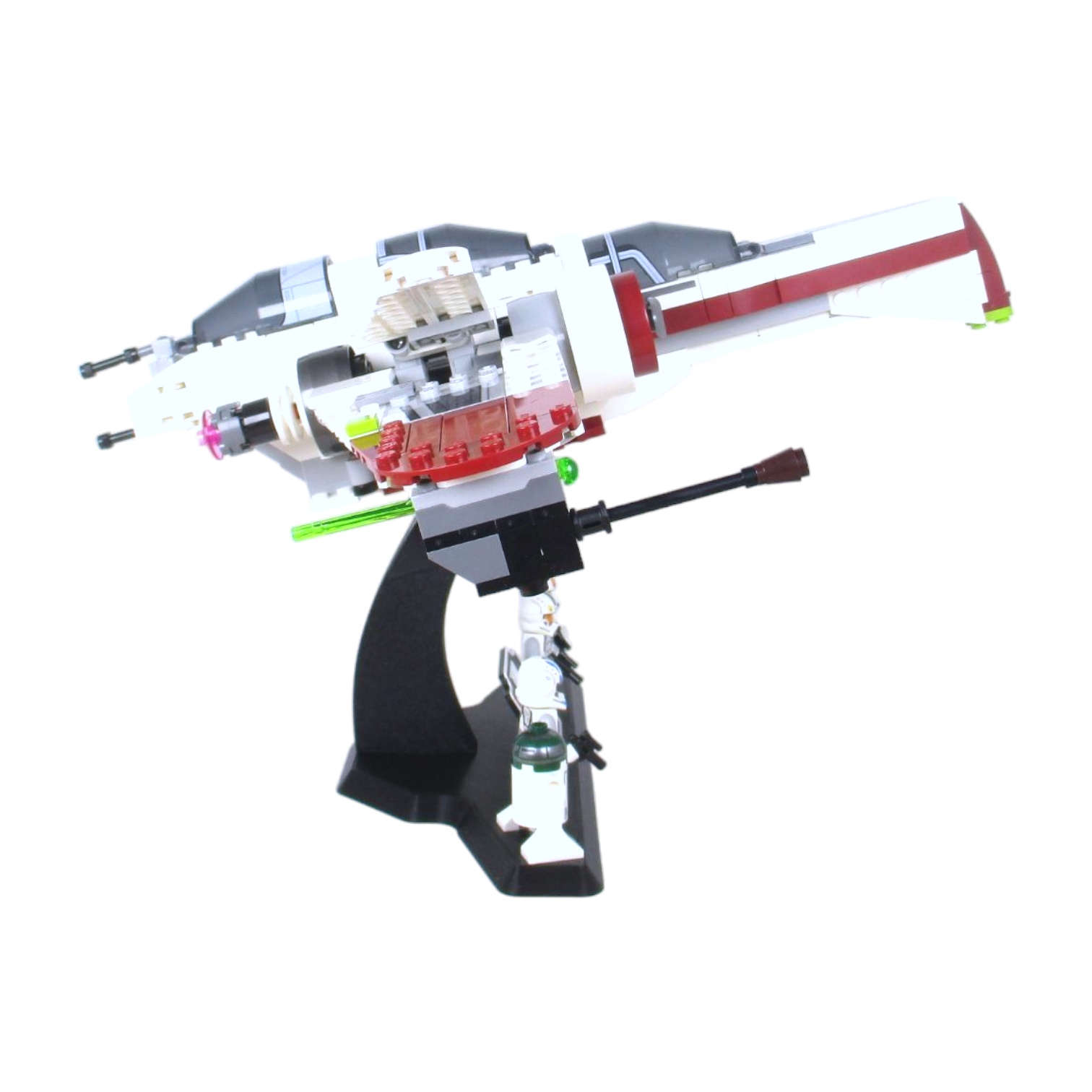 Soporte Expositor para LEGO® Star Wars ARC-170 (Set 75402) - Imagen 9