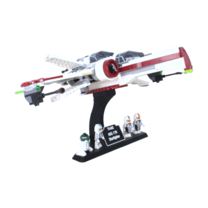 Soporte Expositor para LEGO® Star Wars ARC-170 (Set 75402) - Opción 3