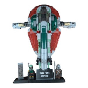 Soporte Expositor para LEGO® Star Wars Boba Fett's Starship (Set 75312)