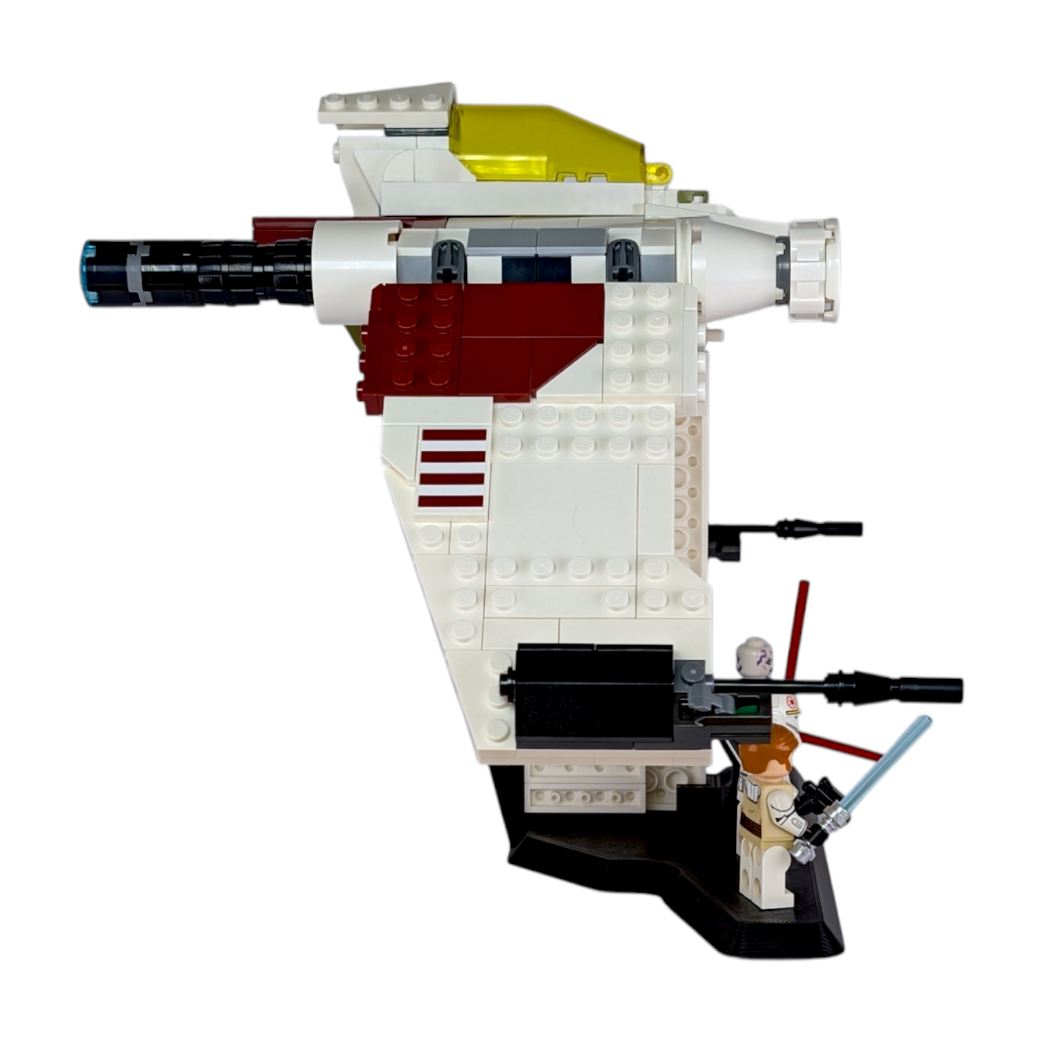 Soporte Expositor para LEGO® Star Wars V-19 Torrent Starfighter (Set 75432) - Imagen 6