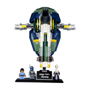 Soporte Expositor para LEGO® Star Wars Jango Fett's Starship (Set 75433)