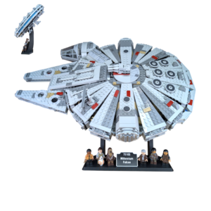 Soporte Expositor para LEGO® Star Wars Millennium Falcon (Set 75105)