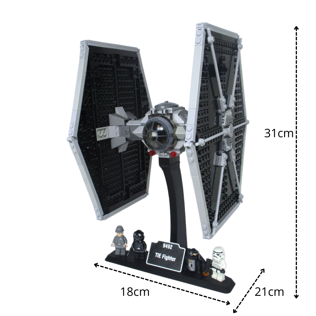Soporte Expositor para LEGO® Star Wars TIE Fighter (Set 9492) - Imagen 2