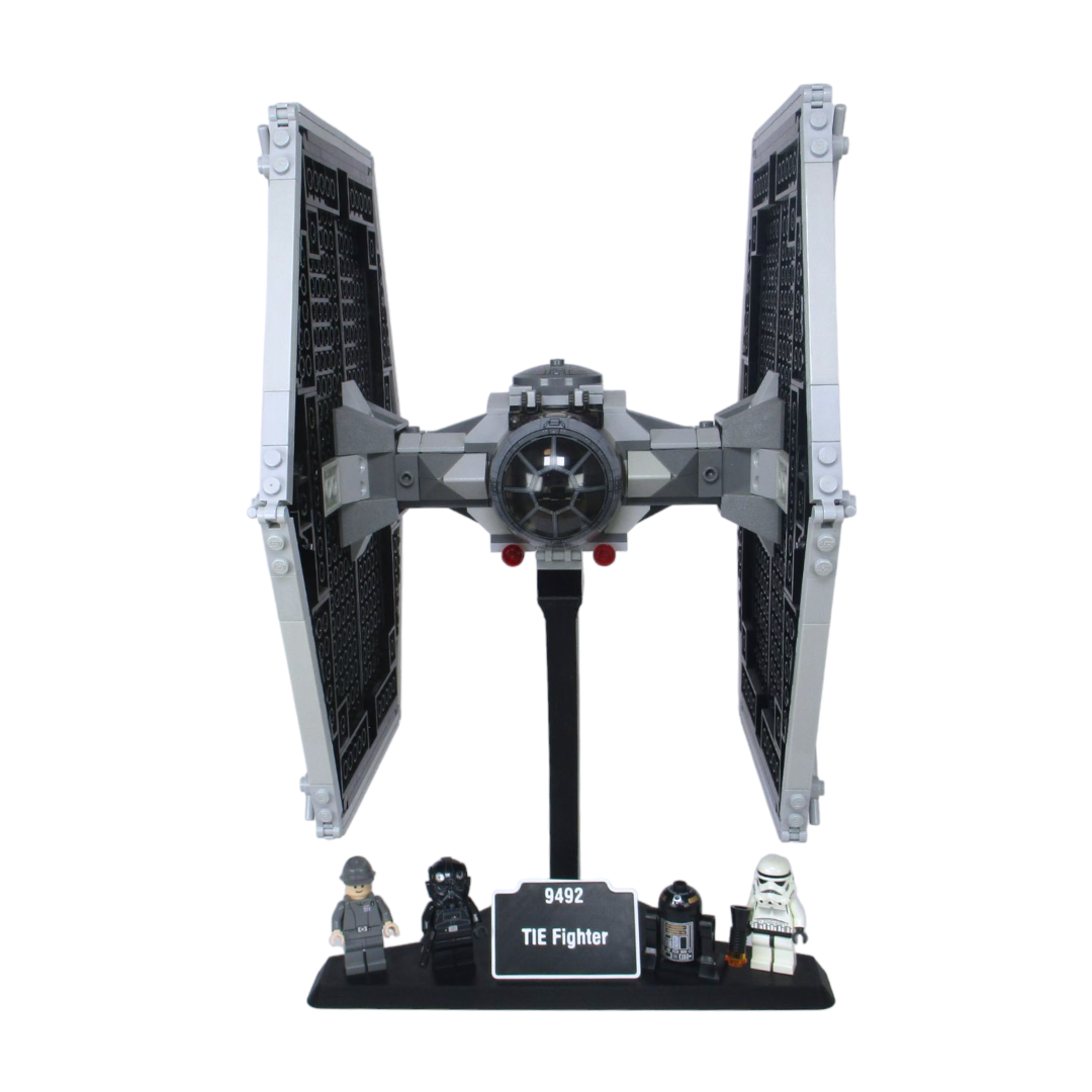 Soporte Expositor para LEGO® Star Wars TIE Fighter (Set 9492)