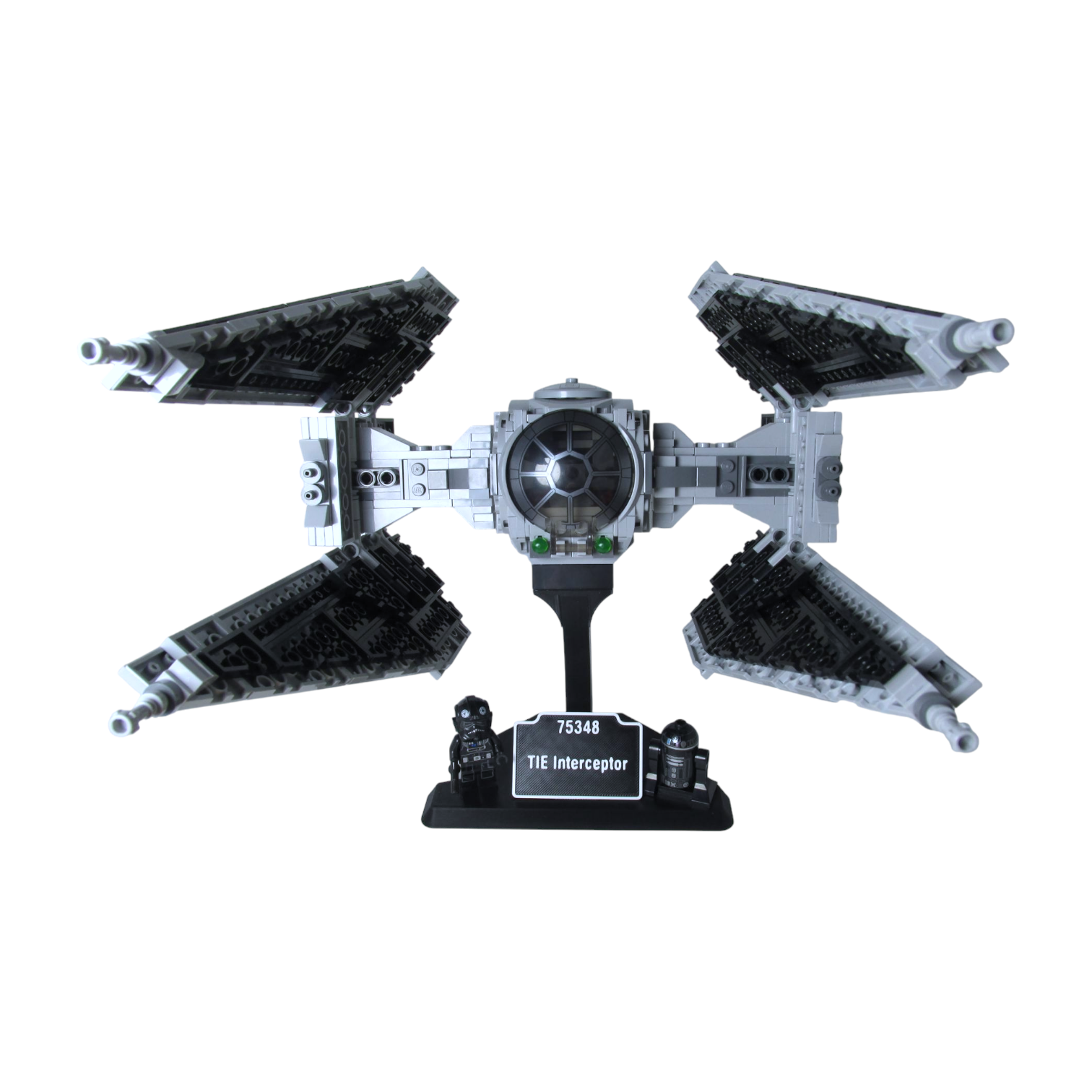 Soporte Expositor para LEGO® Star Wars TIE Interceptor (Set 75348) - Imagen 6