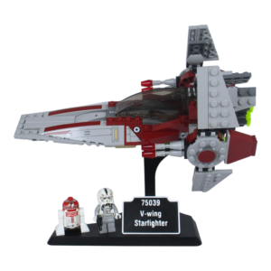 Soporte Expositor para LEGO® Star Wars V-Wing Starfighter (Set 75039)